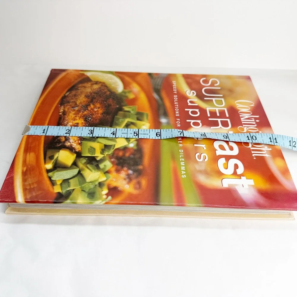 Cooking Light Superfast Suppers Cookbook Hardcover Oxmoor House 0848726286